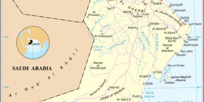 Omanski zemljevid